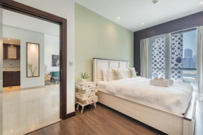 Relaxing Modern 1-Bedroom Apartment Perfect for Family in Business Bay